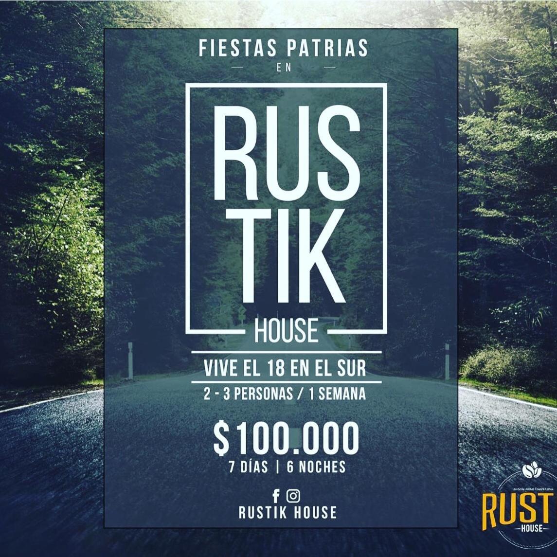Rustik Hostel Puerto Montt Exterior photo
